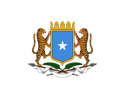 Somalia coat of arms - Official emblem of the Federal Republic of Somalia